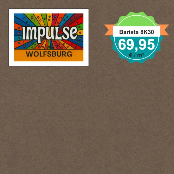 Teppichmuster Vorwerk Barista 8K30 – Velours in 4 oder 5 m Breite